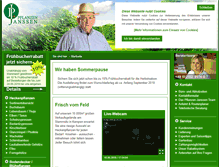 Tablet Screenshot of heckenpflanzen.de